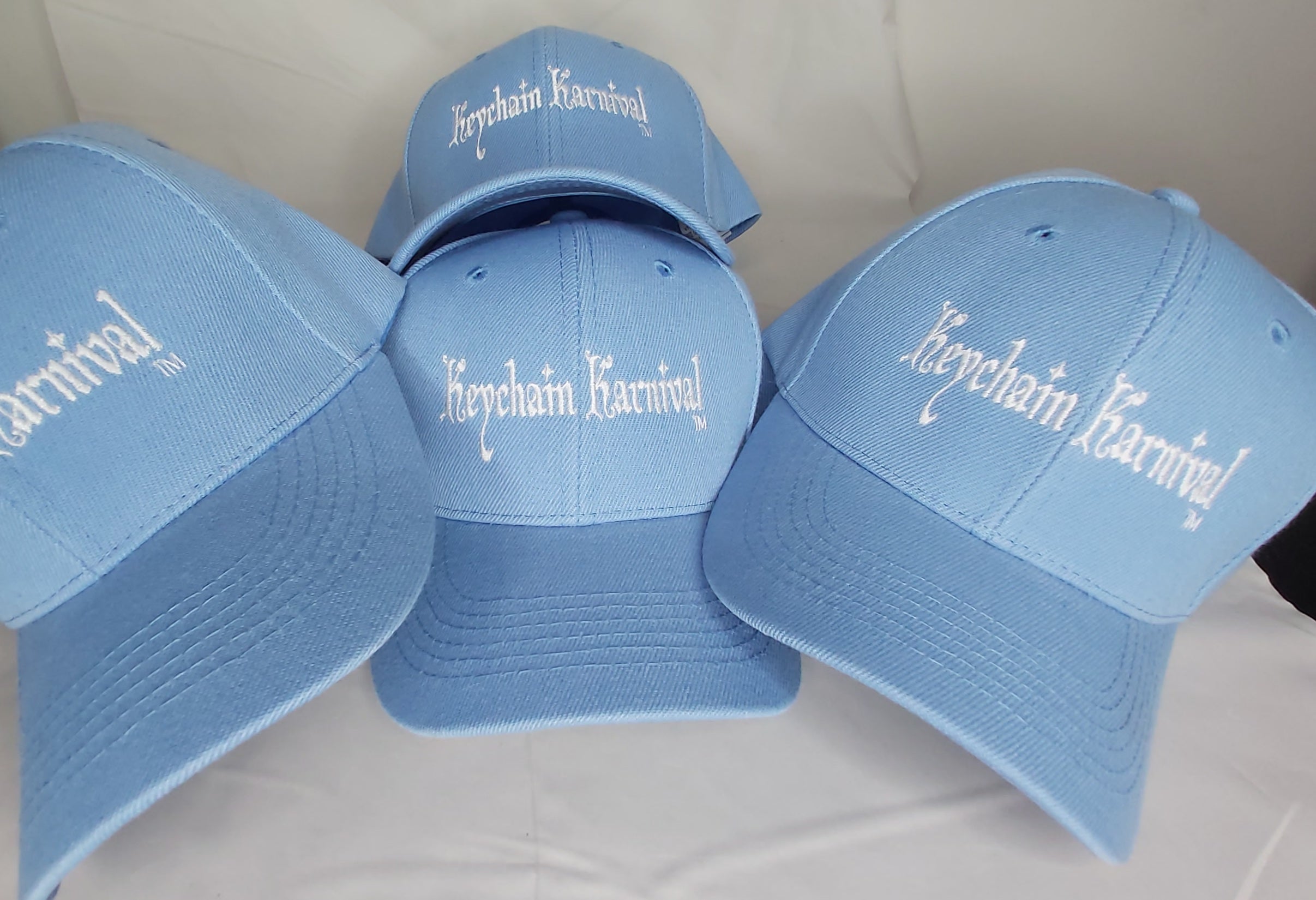 Keychain Karnival Embroidered Baseball Caps