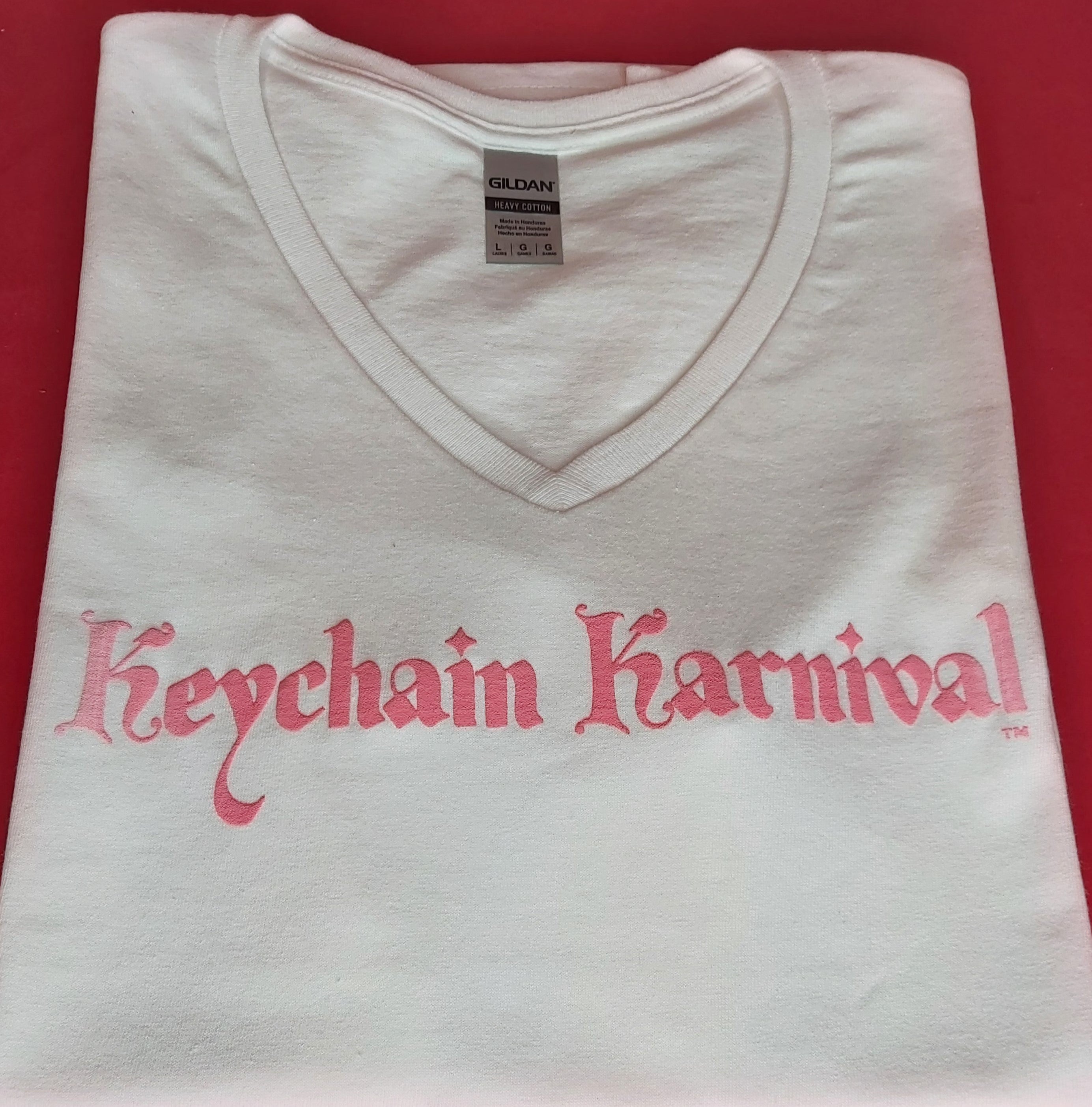 Keychain Karnival T-shirt - Puff Print - Unisex Crew Neck