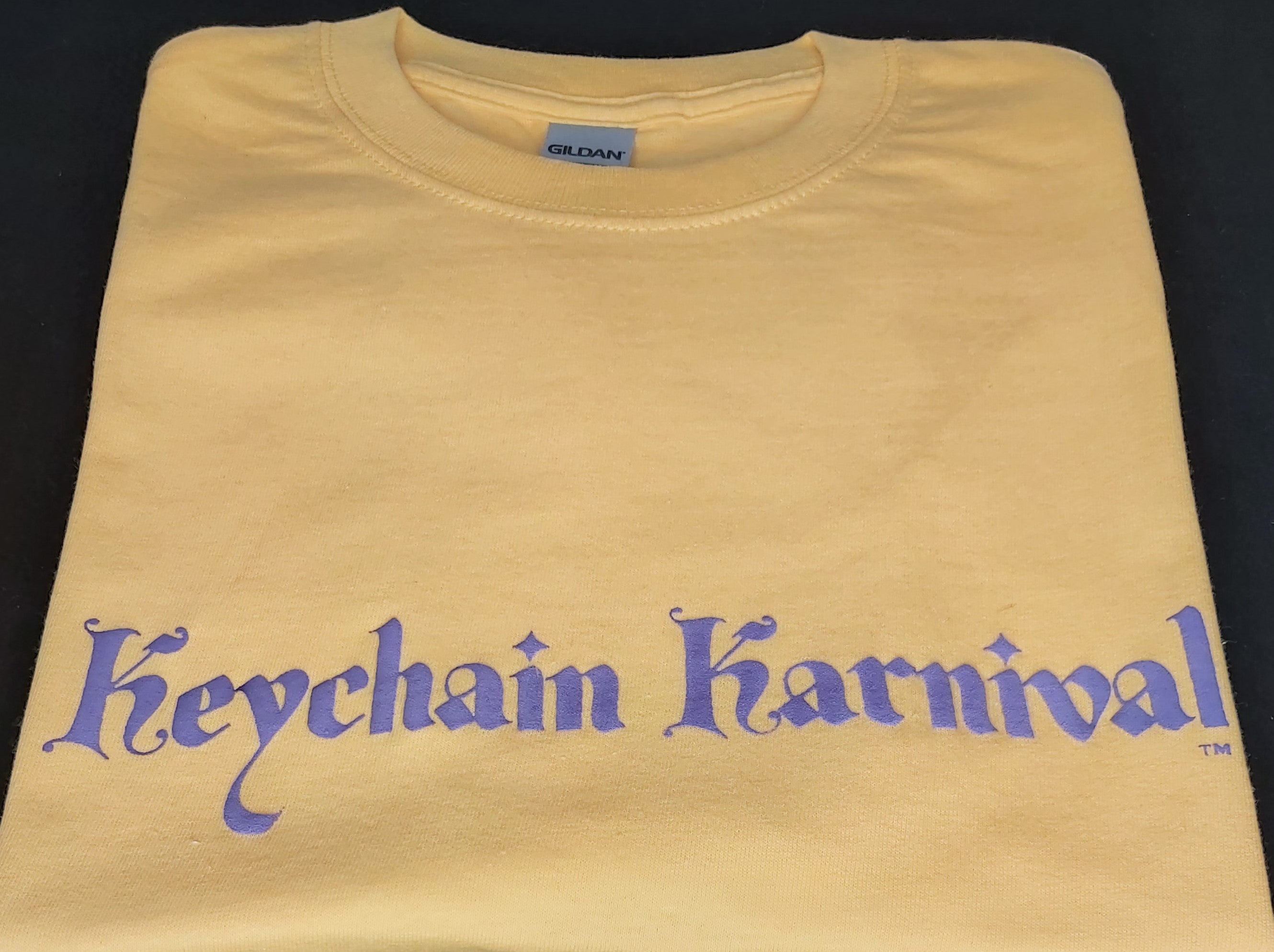 Keychain Karnival T-shirt - Puff Print - Unisex Crew Neck