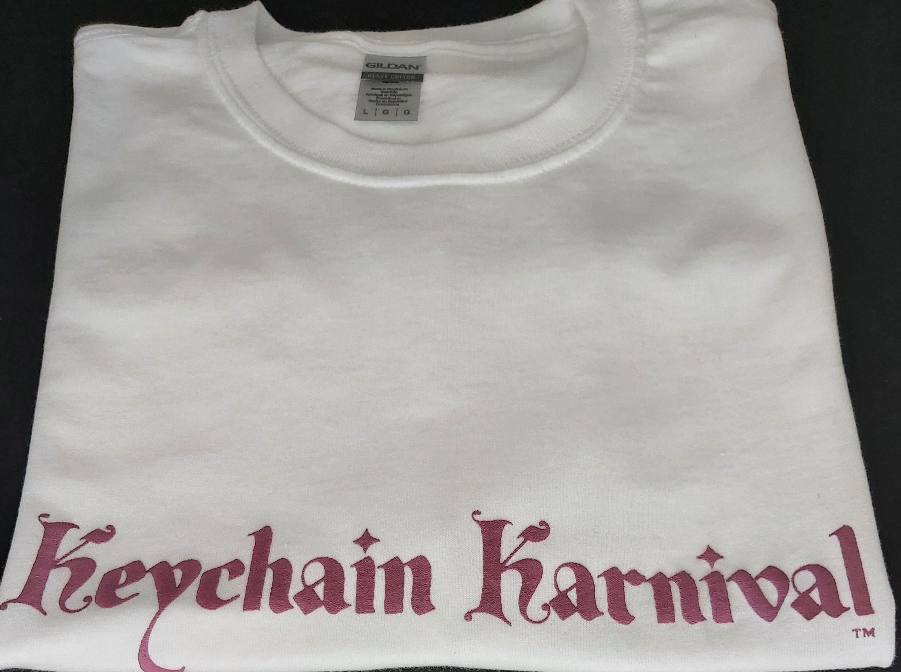 Keychain Karnival T-shirt - Puff Print - Unisex Crew Neck