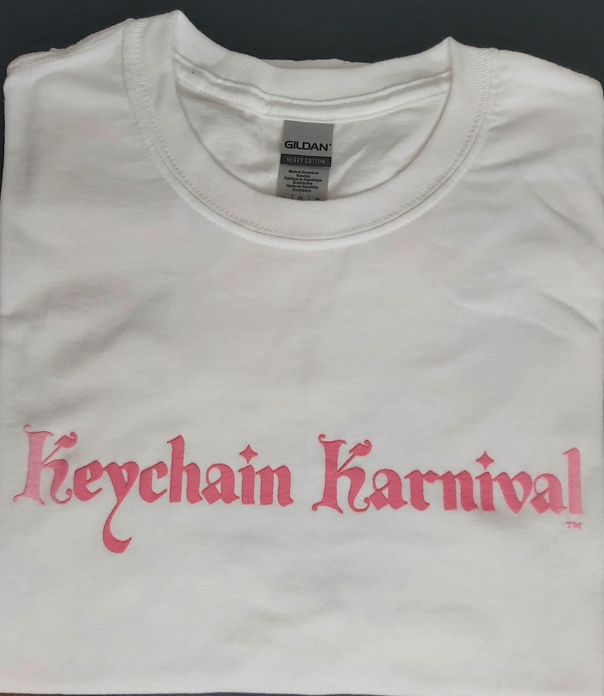 Keychain Karnival T-shirt - Puff Print - Unisex Crew Neck