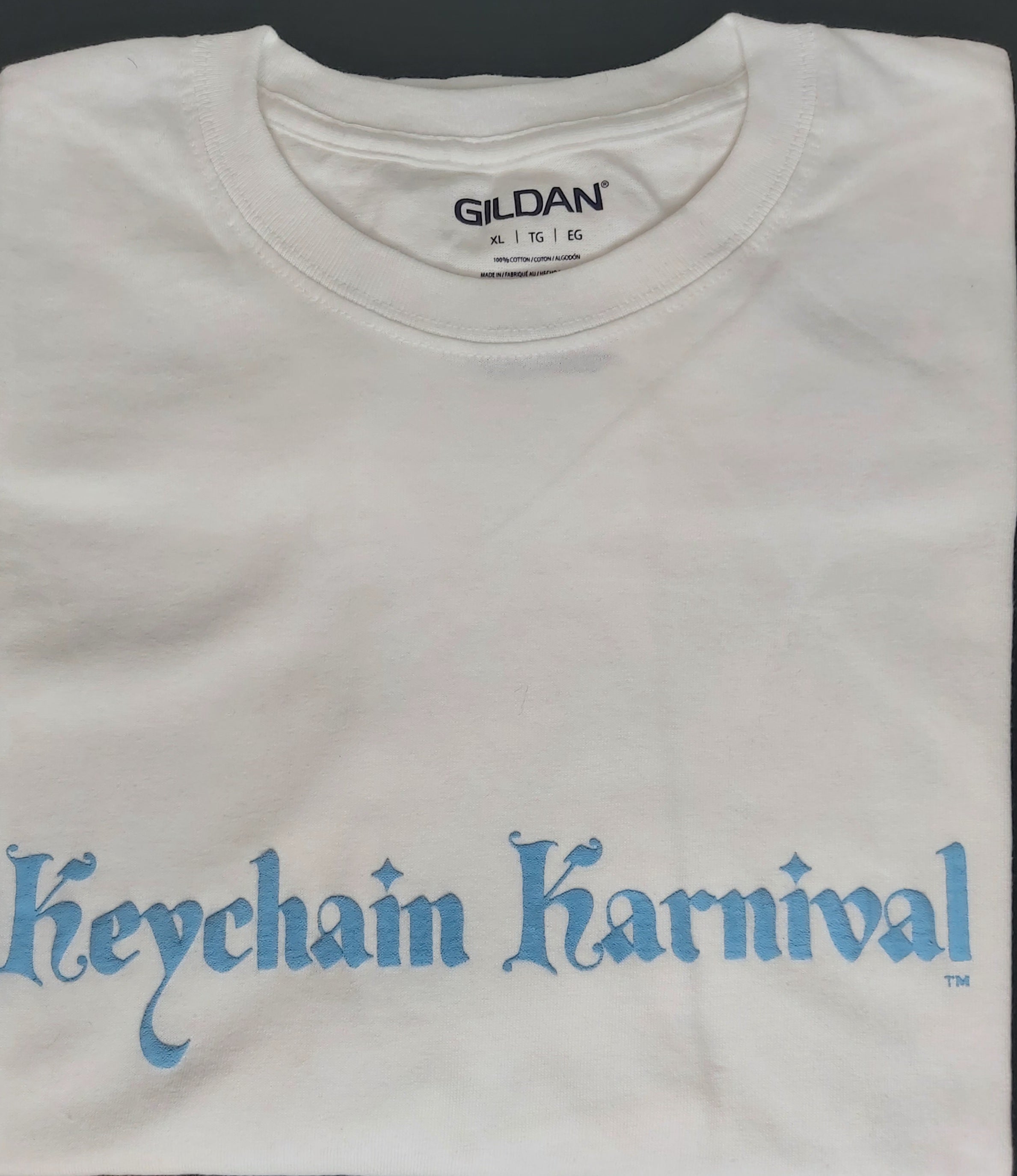 Keychain Karnival T-shirt - Puff Print - Unisex Crew Neck