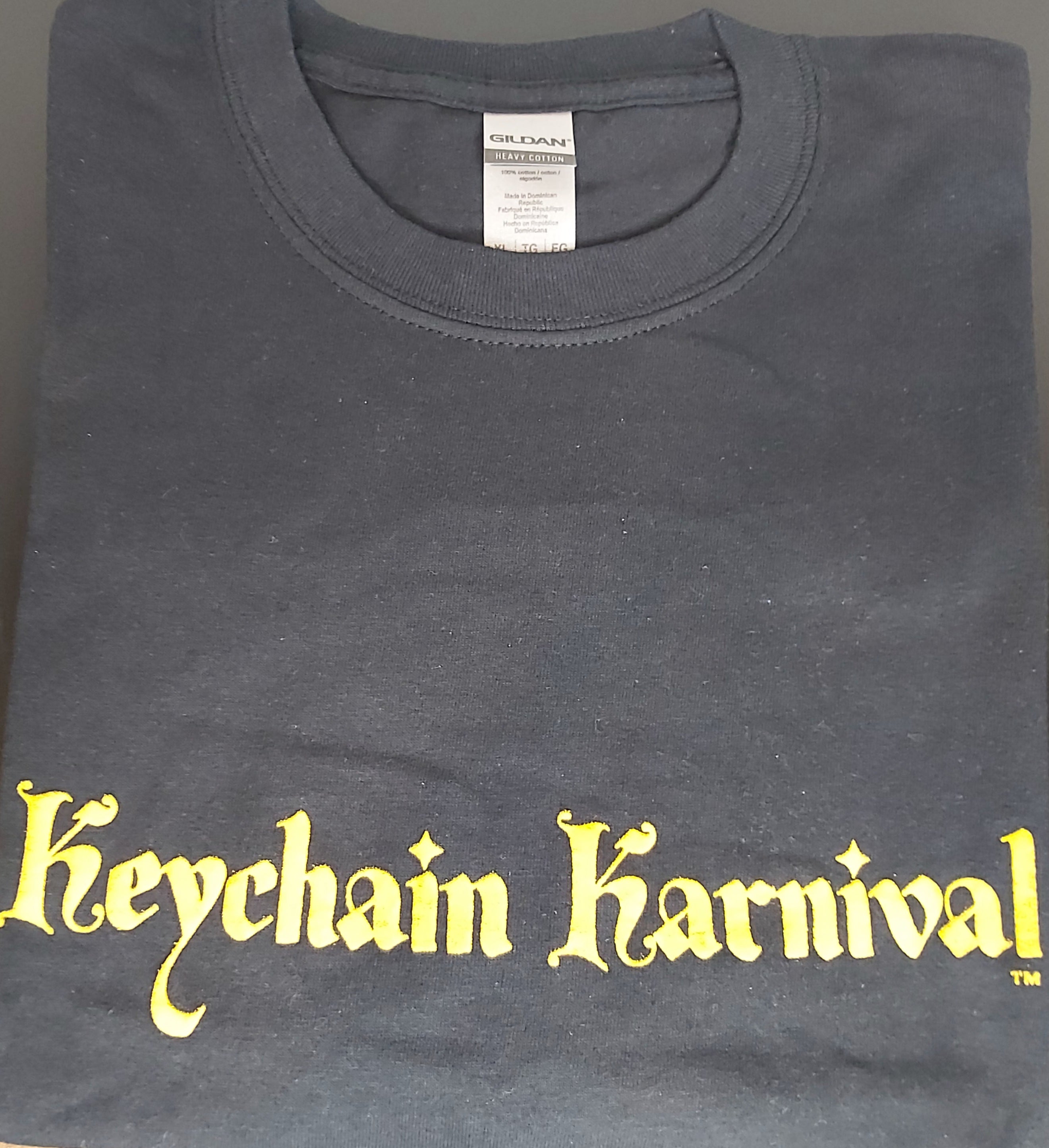 Keychain Karnival T-shirt - Puff Print - Unisex Crew Neck