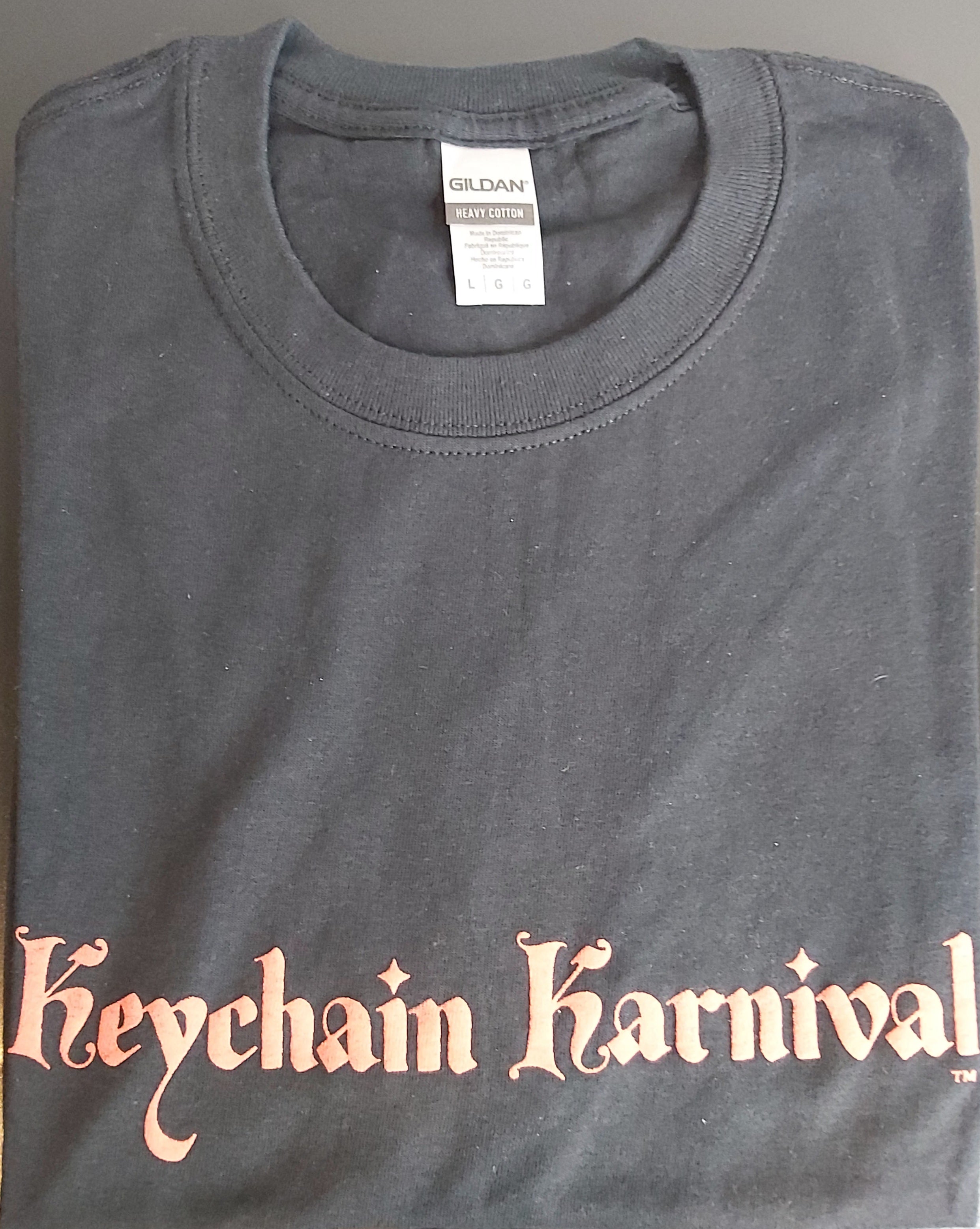 Keychain Karnival T-shirt - Puff Print - Unisex Crew Neck