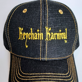 Keychain Karnival Embroidered Baseball Caps