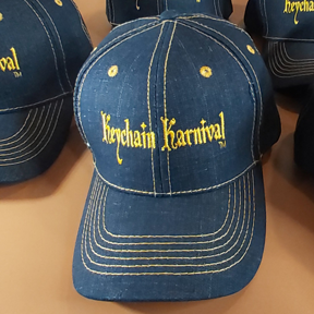 Keychain Karnival Embroidered Baseball Caps