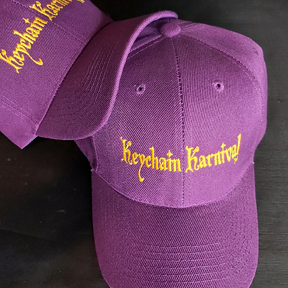 Keychain Karnival Embroidered Baseball Caps