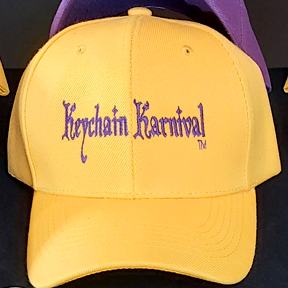 Keychain Karnival Embroidered Baseball Caps