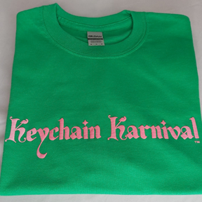 Keychain Karnival T-shirt - Puff Print - Unisex Crew Neck