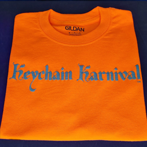 Keychain Karnival T-shirt - Puff Print - Unisex Crew Neck