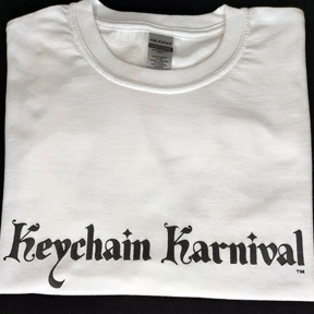 Keychain Karnival T-shirt - Puff Print - Unisex Crew Neck