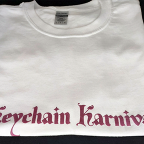 Keychain Karnival T-shirt - Puff Print - Unisex Crew Neck