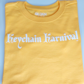 Keychain Karnival T-shirt - Puff Print - Unisex Crew Neck